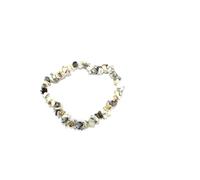HiJet Dendrita Opal Chakra Chips Pulsera Chakra Estiramiento Equilibrio Energía Positiva Aura Regalo Pascua Metafísica Paz Divino Espiritual Amor Armonía Suerte