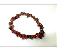 HiJet Hessonite Chakra Chips Pulsera de iones negativos, proveedor de chakras, equilibrio, energía positiva, regalo aura de Pascua, metafísica, paz divina, amor espiritual, armonía y suerte