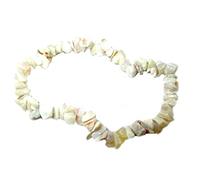 HiJet - Pulsera de chakras de ópalos australianos, de iones negativos, para chakras, equilibrio de energía positiva, regalo aura de Pascua, metafísico, paz divina y amor espiritual, armonía y suerte