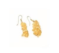 HiJet Wow - Pendientes colgantes con chips de citrino naturales para equilibrar la energía positiva, armonía y suerte, naturales, de moda, para Navidad, regalo de agradecimiento para mujeres