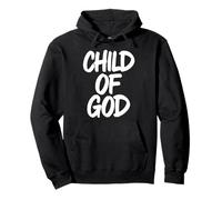 Hijo De Dios Creyente Religioso Católicos Adorador Jesús Sudadera con Capucha