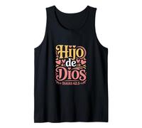 Hijo de Dios Gracioso Religioso Dicho Español Isaías 62:3 Camiseta sin Mangas