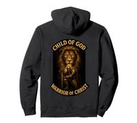 Hijo de Dios Guerrero de Cristo: Jesús Fiel Sudadera con Capucha