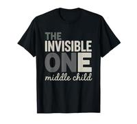 Hijo del Medio Hermano Olvidado Humor Fraternal Orden De Camiseta