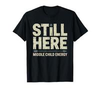 Hijo del Medio Humor Fraternal Hermano Olvidado Orden De Camiseta