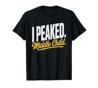 Hijo del Medio Humor Fraternal Orden De Nacimiento Camiseta