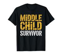 Hijo del Medio Humor Fraternal Orden De Nacimiento Hermano Camiseta