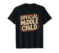 Hijo del Medio Orden De Nacimiento Sindrome Humor Entre Camiseta