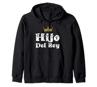 Hijo del Rey Dios Hijo del Rey Jesús Latino Christian Sudadera con Capucha