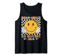 Hijo único Hermano Mayor 2026, Ascendido a Hermano Mayor 2026 Camiseta sin Mangas