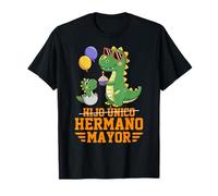 Hijo Único Hermano Mayor Promovido Un Hermano Mayor Camiseta