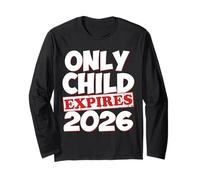 Hijo único vence 2026 Pronto para ser Big Bro Sis 2026 Boy Girl Manga Larga