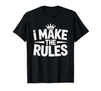 Hijo Único Yo Pongo Las Reglas Humor Orgullo De Divertido Camiseta