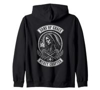 Hijos De Gracia Misericordia Capítulo Sagrada María Icono Sudadera con Capucha