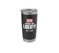 Hijos de la Libertad Boston Massachusetts Vaso térmico de acero inoxidable de doble pared