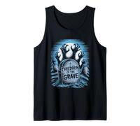 Hijos de la Tumba Zombie Hands Graveyard Camiseta sin Mangas