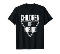 Hijos de Nibiru Teoría de la Conspiración Diseño OVNI Camiseta
