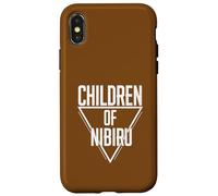 Hijos de Nibiru Teoría de la Conspiración Diseño OVNI Carcasa para iPhone X/XS