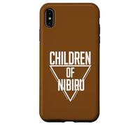 Hijos de Nibiru Teoría de la Conspiración Diseño OVNI Carcasa para iPhone XS MAX