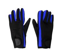 HIJYMNZPQ Guantes de Neopreno 1,5mm for Hombre y Mujer, Guantes cálidos for Buceo, Windsurf, Surf, Pesca submarina, esnórquel, canotaje, Antideslizantes CáLido Y CóModo(Blue Black,L)