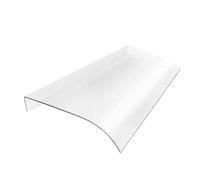 HIJYMNZPQ Toldos con Tornillos Tableros Transparentes For Exteriores Refugios For El Sol Toldo For Ventana ProteccióN contra La Sombra Y La Lluvia