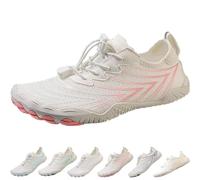 Hike Barefoot Footwear, Hike Barefoot Shoes, Hike Shoes Women, Hike Barefoot Footwear Water Shoes for Women Men, Rosa blanca, 46 EU