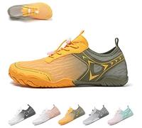 Hike Barefoot Shoes, Hike Shoes Women, Hike Barefoot Footwear, Hike Barefoot Footwear Water Shoes for Women Men, amarillo, 41 EU