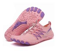 Hike Footwear Barefoot Shoes Waterproof Trail Running Healthy & Non-Slip Barefoot Shoes Outdoor Shoes Wide Toe Shoes for Women Men (B,36EU)
