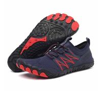 Hike Footwear Barefoot Shoes Waterproof Trail Running Healthy & Non-Slip Barefoot Shoes Outdoor Shoes Wide Toe Shoes for Women Men (D,44EU)