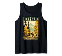 Hike Rocky Mountain National Park Hiking Sasquatch Bigfoot Camiseta sin Mangas