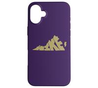 Hike Virginia Artistic Typography Hiking Carcasa para iPhone 16 Plus