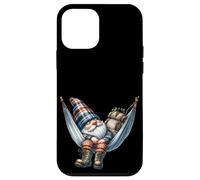 Hiker GNOME Grandpa In Large Outdoor Hammock For Camping Carcasa para iPhone 12 Mini