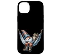 Hiker GNOME Grandpa In Large Outdoor Hammock For Camping Carcasa para iPhone 14 Plus