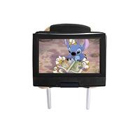 Hikig Soporte de reposacabezas de Coche Universal para Reposacabezas de Coche para Portable Girar DVD Player(Caber 7 Pulgadas - 12 Pulgadas Portable Girar DVD Player)