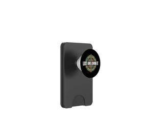 Hiking Compass Topography Lost and Loving It PopSockets PopWallet para MagSafe