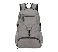 Hiking Daypack, Waterproof Travel Bag for Women and Men, Compact Folding Backpack, Reflective Stripes, ideal for Outdoor Sports, Cycling, Biking, and Adventure, 11.42x5.51x17.32in, gris, Siehe