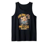 HIKING IS FUN THEY SAID MY LEGS DISAGREE Camiseta sin Mangas