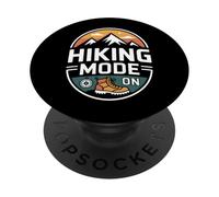 Hiking Mode On Especialista Snacks Senderismo PopSockets PopGrip Adhesivo