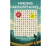 Hiking & Mountains Word Search Puzzle Book: Word Search Puzzles with Easy-to-Read Print about Hiking, Mountains, Walking and more | 110 pages, 6x9 inches | 50+ puzzles for Vacation and Relaxation