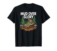 Hiking Trail Trekking Mud Over Glory Boot Camiseta
