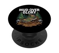 Hiking Trail Trekking Mud Over Glory Boot PopSockets PopGrip Adhesivo