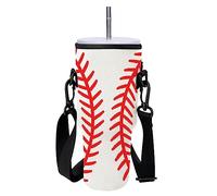 Hiking Water Bottle Bag | 40OZ Crossbody Glass Bottles Cover Holder - Gym Accessories for Sports Bottle, Water Bottle, Kettle, Functional Drinks