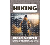 Hiking Word Search Book: Word Searches with Easy to Read print about Hiking, Outdoor and more| 6x9 inches, 110 pages| 50 + words puzzles book.