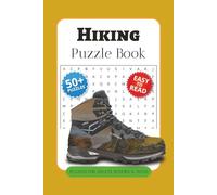 Hiking Word Search Puzzle Book: Word Searches with Easy to Read Print about Hiking,Outdoors,Trails and more |6x9 inches,110 pages|50+ puzzles Gift for Vacation, Holidays