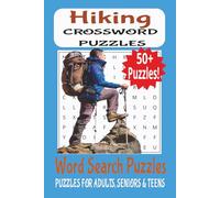 Hiking Wordsearch Puzzle Book: Hiking Word Search Puzzle Book - Over 50+ Fun & Easy-to-Read Puzzles About Hiking, Hiking Terms | 6x9 Paperback | 120 ... Seniors, Hiking Terms & Relaxing Free Time