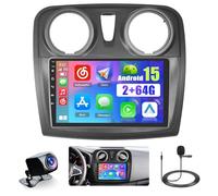 Hikity 2+64G 9" Radio Android para Renault Dacia Sandero 2014-2017