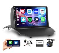 Hikity 4+64G Android 15 Radio Coche para Ford EcoSport 2013-2017 con Carplay Android Auto, 9 Pulgadas Pantalla Táctil Estéreo con GPS WiFi Bluetooth Mirror Link 32EQ DSP FM SWC Cámara Trasera