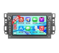 Hikity 4+64GB Autoradio para Chevrolet Aveo Captiva Epica Holden Daewoo Pontiac, Pantalla Táctil IPS de 7" Autoradio con CarPlay Inalámbrico Android Auto Bluetooth Mirror Link GPS EQ FM RDS SWC