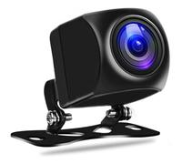 Hikity AHD Cámara de Visión Trasera Universal para Automóvil, IP68 Impermeable Visión Nocturna Cámara de Marcha Atrás a Prueba de Coche Gran Angular 170° Cámara Trasera con Cable AV 12V