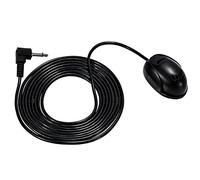 Hikity Micrófono para Coche, Micrófono Externo Portátil para Radio Automática Bluetooth Manos Libres DVD de 3,5 mm con Cable de 9,8 pies / 3 M